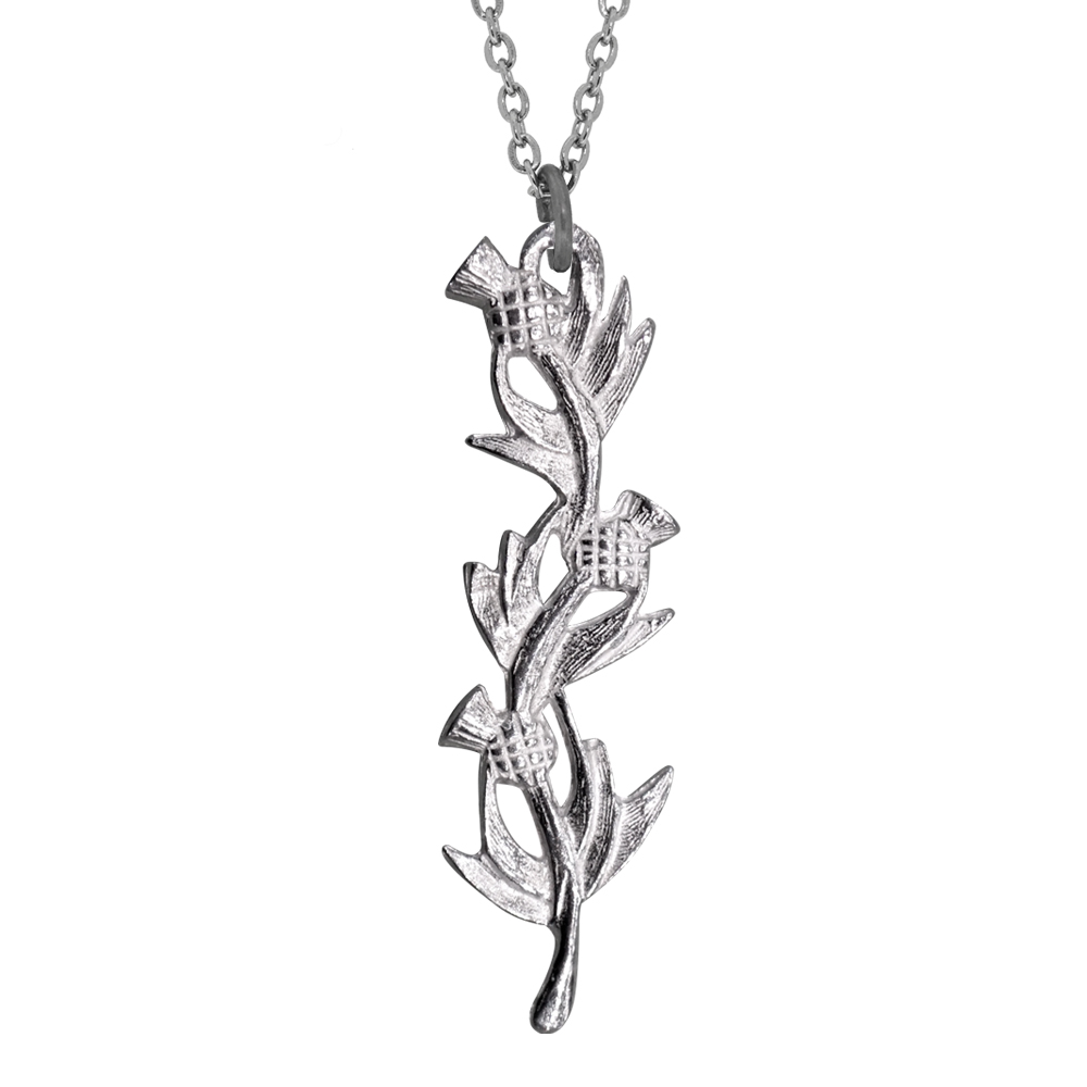 Cascading Thistles Pendant